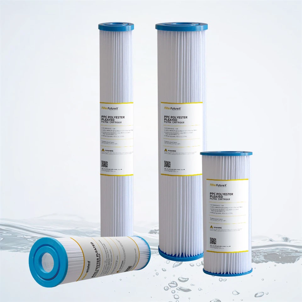 Касета с плисирана водна филтър